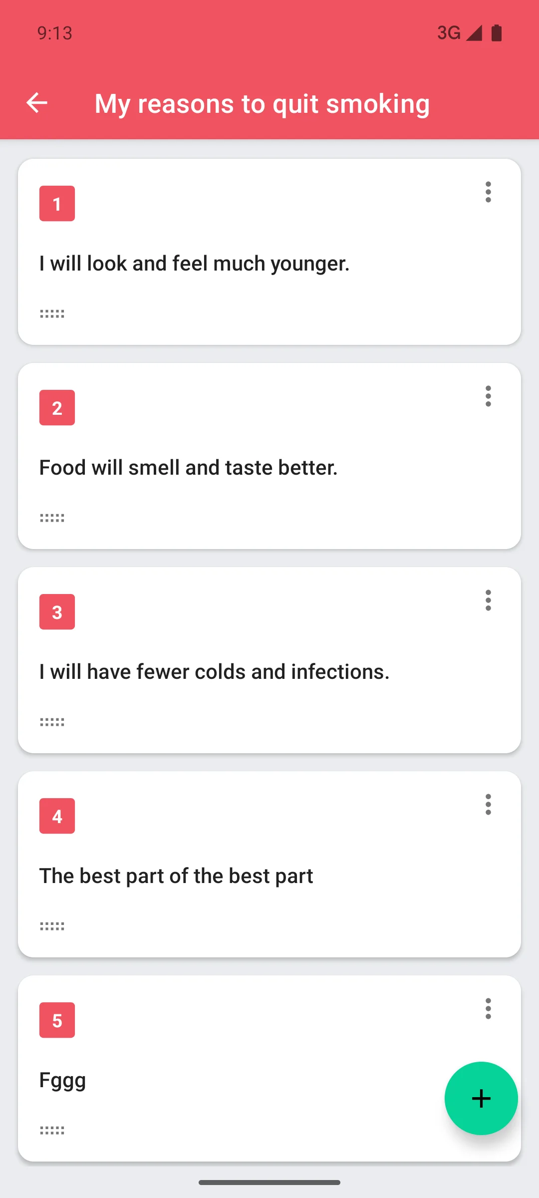 Craving distraction card game